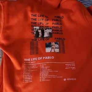 Orange The Life of Pablo Hoodie